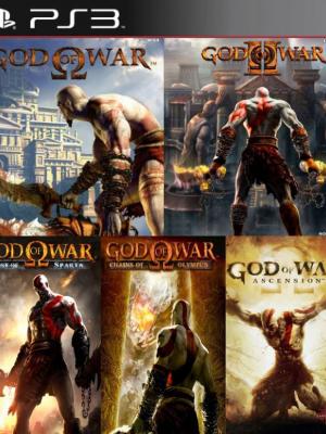 5 juegos en 1 God of War Collection PS3