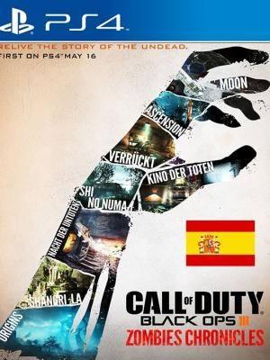 Call of Duty Black Ops III Zombies Chronicles DLC Region España PS4