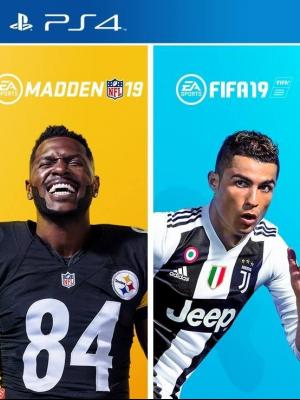 Madden NFL 19 FIFA 19 Bundle PS4