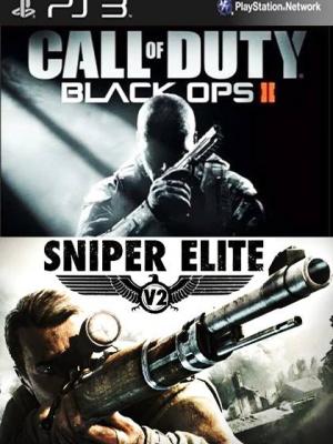 2 JUEGOS EN 1 Gold Edition de Call of Duty: Black Ops II en Español  mas Sniper Elite V2