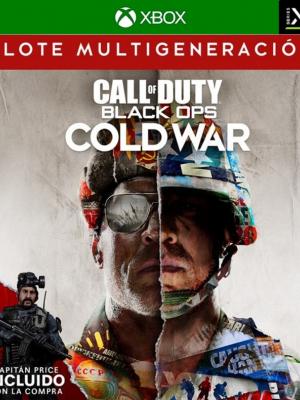 CALL OF DUTY: BLACK OPS COLD WAR LOTE MULTIGENERACIÓN - XBOX ONE