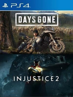 2 JUEGOS EN 1 DAYS GONE MAS Injustice 2 PS4